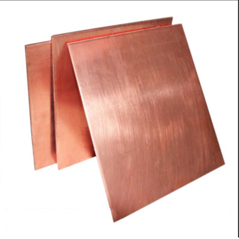 Export High Standard C11000 C10200 Copper Plate High Purity Copper Sheet Supplier Price