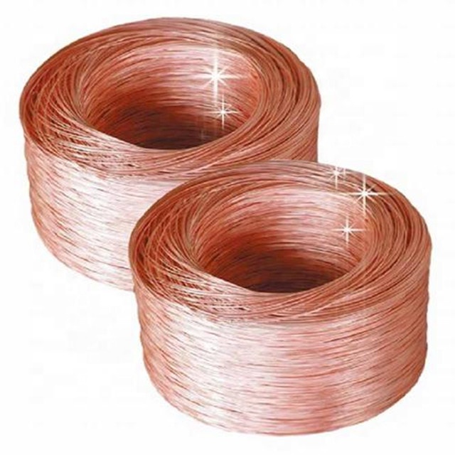 China Manufacturer Pure Copper Wire 99.99% 0.6mm 0.7mm 0.8mm Copper Welding Wire for Coil Nail From SSS