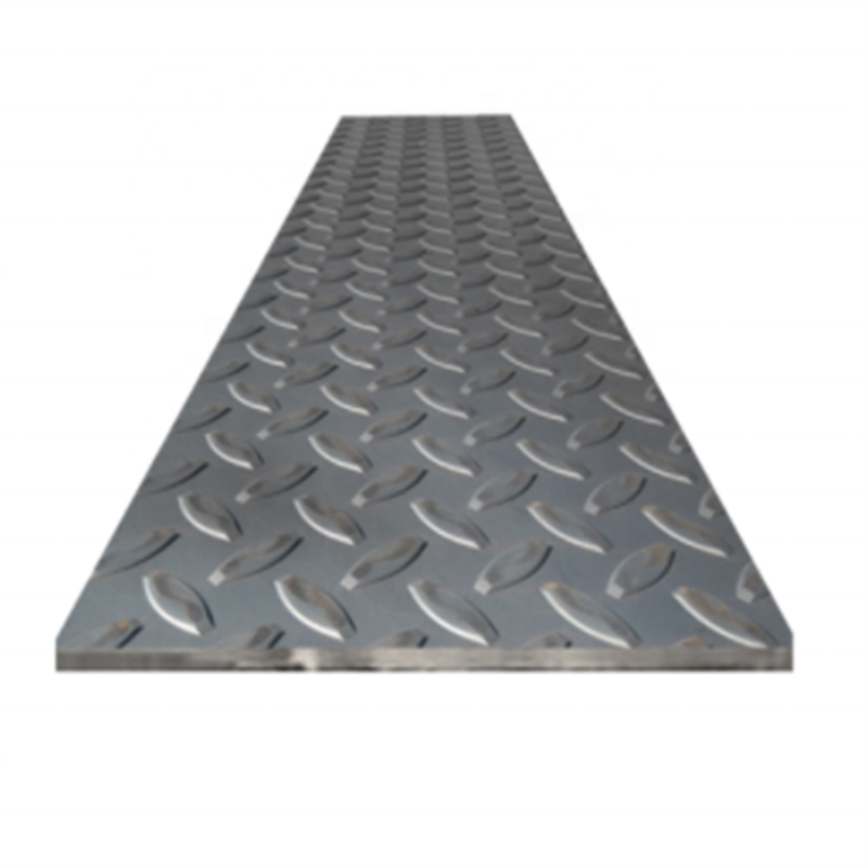 Export High Quality Hot Rolled 3mm Raised Diamond Plate 4x8 Mild Steel Chequered Floor Sheet Price