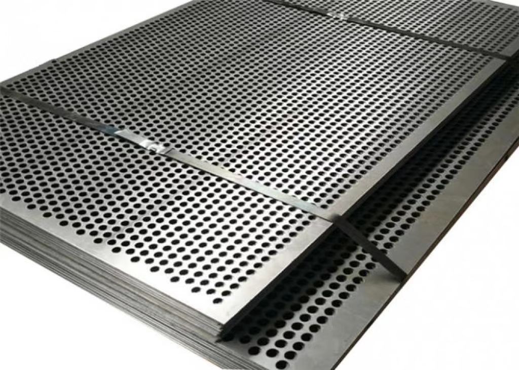 Export High Quality 304L 316L Round Hole Perforated Metal Sheet Stainless Steel Slotted Hole Perforated Plate