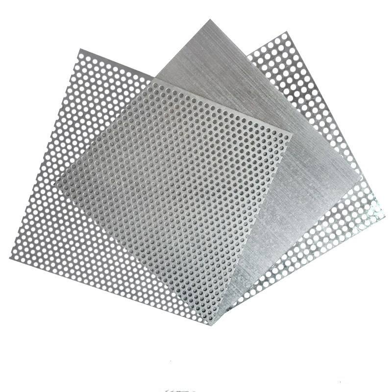 Hot Sale High Quality Stainless Steel 304 316 Micron Round Hole Perforated Metal Sheet with Low Price